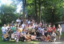 Katolikus ifjúsági nagytábor Bustyaházán