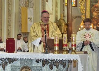 Az apostoli nuncius látogatása egyházmegyénkben