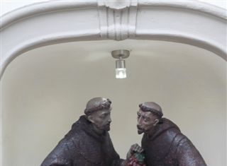 Szőlőevő Szent Ferenc Nagyszőlősön