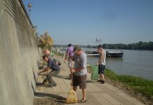 A dunai árvíznél önkénteskedtünk