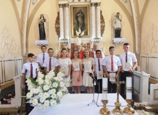 Bérmálkozás Császlócon