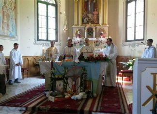 Katolikus cigányok találkozója Visken