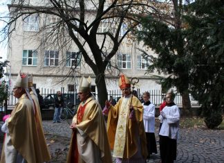 Egyházmegyei búcsú Munkácson