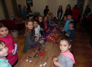 Adventi koszorú készítése Nagyszőlősön