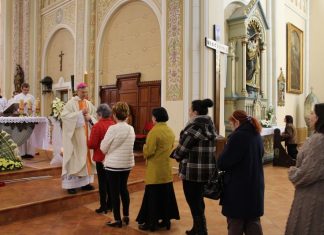 Kismamák, édesanyák és családjaik megáldása egyházmegyénkben