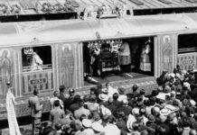 80 éve járt Kárpátalján az Aranyvonat