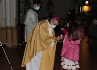 A betlehemi békeláng Kárpátalján