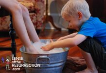 A szent háromnap ünneplése otthon